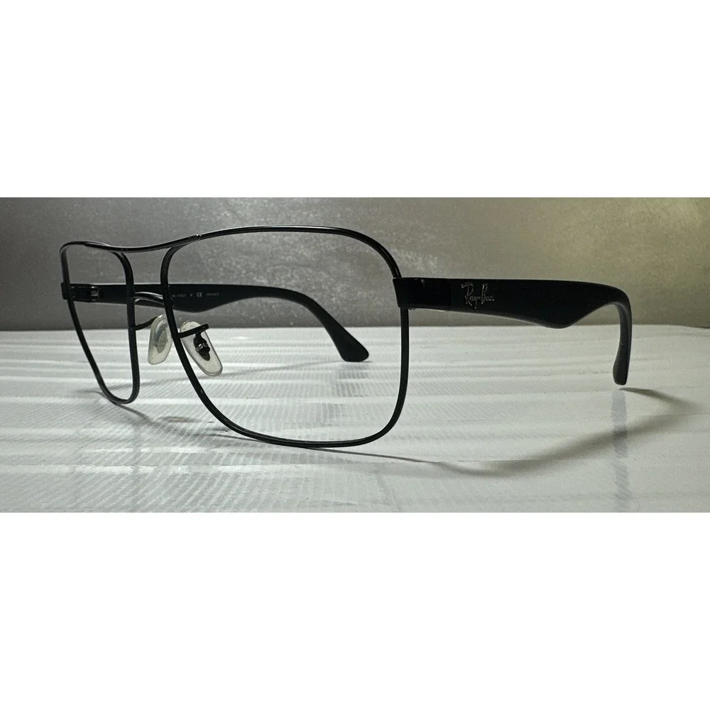 Ray Ban RB 006/9A Square Black Eyeglasses Optical Frame Only 62-15